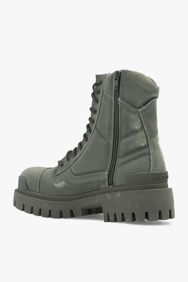 Balenciaga 2024 military boots